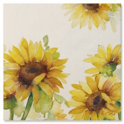 TOVAGLIOLI SUNFLOWER33X33...