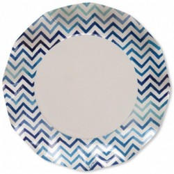 CHEVRON BLU PIATTI GRANDI...