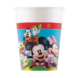 8 bicchieri di carta MICKEY...