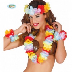 SET HAWAIANO MULTICOLOR EXTR