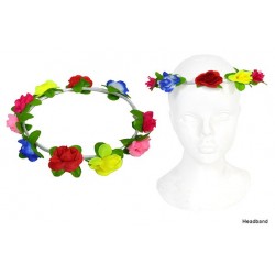 HEADBAND WITH FLOWERS